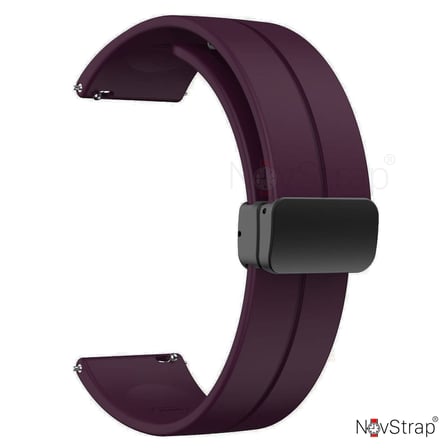 NovStrap Huawei Watch Gt6/Gt5/Gt4/Gt3/Gt2 46mm Pro/Se ile Uyumlu Kordon Silikon Magnet Toka 22mm Kayış