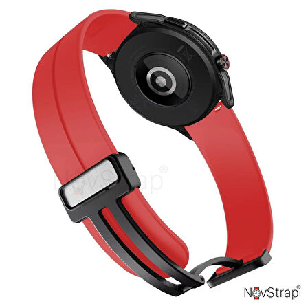Huawei Watch Gt4 46mm Gt3 46mm Gt3 Pro Gt3 Se Elite Gt2 46mm Gt2e Uyumlu Kordon Silikon Magnet Toka