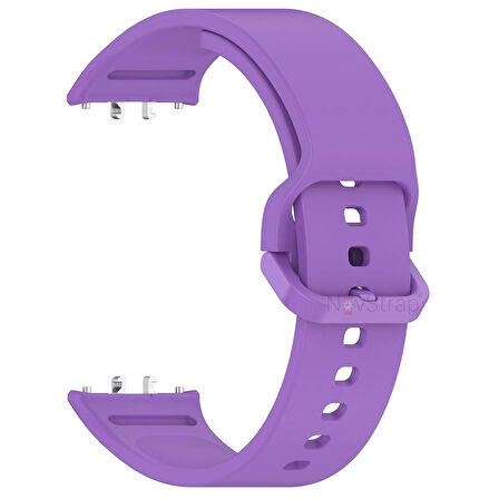 NovStrap Samsung Galaxy Fit 3 ile Uyumlu Kordon Kayış Yumuşak Silikon Klasik Kordon