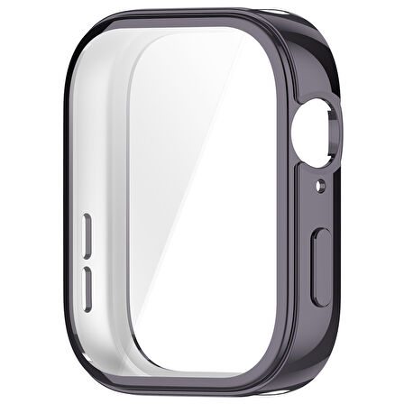 NovStrap Huawei Watch Fit 3 ile Uyumlu Ekran Koruyucu ve Kasa Koruyucu TPU Yumuşak Silikon Kılıf