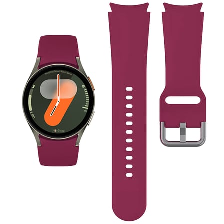 NovStrap Samsung Galaxy Watch 7 6 5 Pro 4 Fe 40 42 43 44 45 46 47 Mm Uyumlu Kordon Tam Kapatan Pimli Silikon