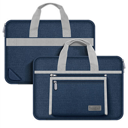 NovStrap Apple Macbook Pro 13 inç A1706-A1708-A1989-A2159 ile Uyumlu Oxford Kumaş Çanta Kılıf Sleeve