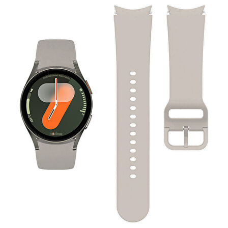 NovStrap Samsung Galaxy Watch 7 6 5 Pro 4 Fe 40 42 43 44 45 46 47 Mm Uyumlu Kordon Tam Kapatan Pimli Silikon