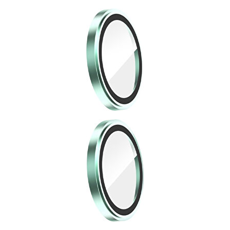 NovStrap iPhone 16  / iPhone 16 Plus ile Uyumlu Kamera Koruma Lens Koruyucu Cam Uygulama Aparatlı