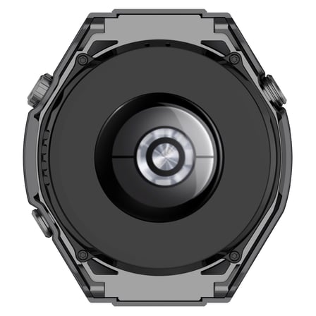 NovStrap Huawei Watch Ultimate ile Uyumlu Ekran Koruyucu Cam ve Kasa Koruyucu Kılıf Sert Pc