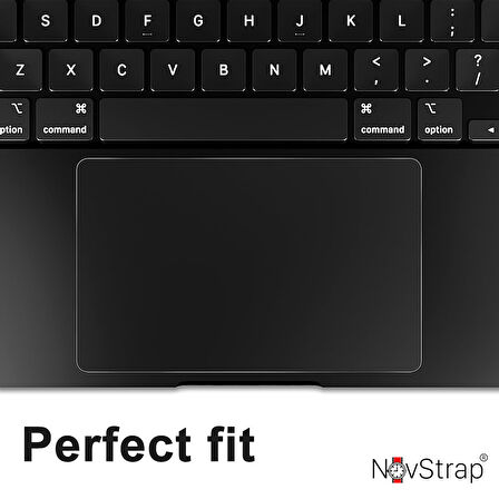 NovStrap Apple MacBook Pro 16 inç M4/Pro/Max A3186 A3403 ile Uyumlu Trackpad Koruyucu Film