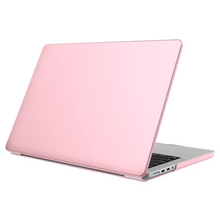 NovStrap Apple Macbook Pro 16 inç M4 A3186 A3403 ile Uyumlu Parlak Kılıf + Siyah Klavye Kılıfı +Film