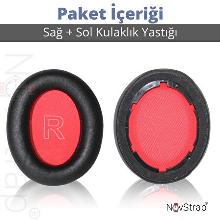 NovStrap Anker Soundcore Life Q10 Q10 Bt ile Uyumlu Kulaklık Pedi Süngeri Yastığı