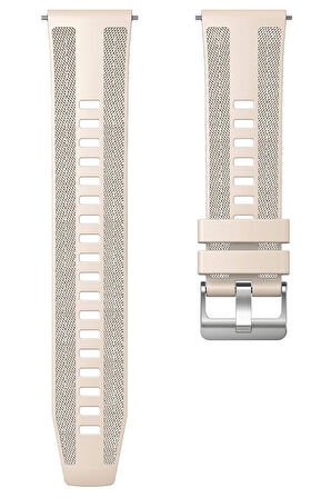 NovStrap Amazfit İle Uyumlu Bip 5/Cheetah (Yuvarlak)/Balance Kordon (22mm) Hybrid Dikişli Kumaş