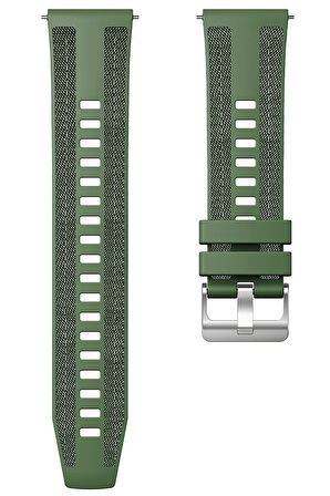 NovStrap Samsung Galaxy Watch 3 45mm/Gear S3/R800 ile Uyumlu Kordon (22mm) Hybrid Dikişli Kumaş