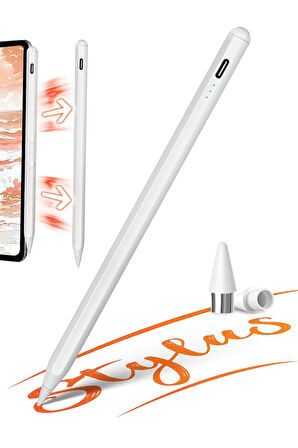 NovStrap Samsung Galaxy Tab A8 A7 Lite T220 X200 T290 T500 ile Uyumlu Dokunmatik Tablet Kalemi Gen2 Stylus Pencil