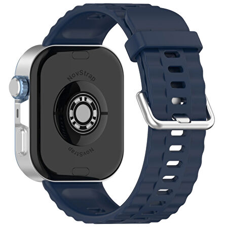 NovStrap Huawei Watch Fit 4 Pro/Fit 4/Fit 3 ile Uyumlu Kordon Tam Uyumlu Pimli Lansman Silikon Kayış