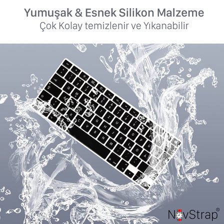 NovStrap Apple MacBook Neo 13 inç (A18 Çip) A3404 ile Uyumlu Türkçe Q Klavye Koruyucu Siyah Kılıf