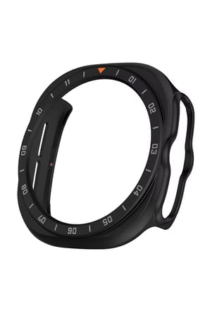 NovStrap Samsung Galaxy Watch Ultra / Ultra 2 47mm ile Uyumlu Sert PC Kasa Koruyucu 360 Tam Koruma