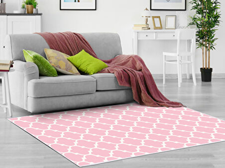 Dekoreko İpek Halı Dijital Saçaksız 2025 -Beyaz