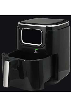 Wiami Airfryer Siyah 5l Akıllı Yağsız Fritöz