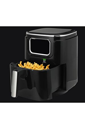 Wiami Airfryer Siyah 5l Akıllı Yağsız Fritöz