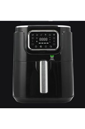 Wiami Airfryer Siyah 5l Akıllı Yağsız Fritöz