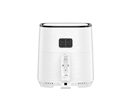 WIAMI 7 Litre Sıcak Hava Fritözü Camlı Airfryer Beyaz
