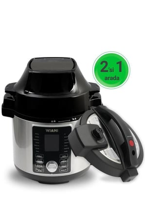 Wiami 2in1 AirFrey Özellikli Çok Amaçlı Pişirici-TEŞHİR