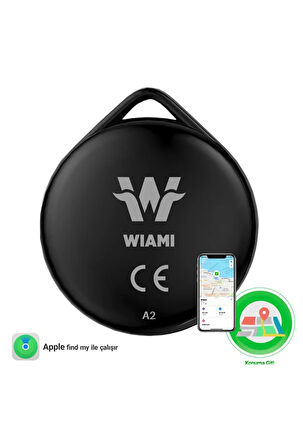 Wiami A2 Itag Akıllı Takip Cihazı 4'lü Paket (APPLE İLE UYUMLU)