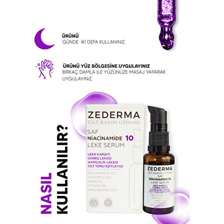 Zederma Naicamid 10 Leke Serumu 30ml