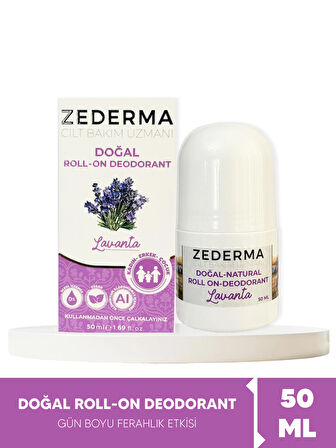 Doğal Roll-On Deodorant Lavanta