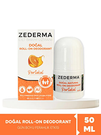 Doğal Roll-On Deodorant Portakal