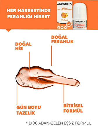 Doğal Roll-On Deodorant Portakal