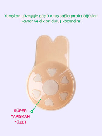  Push Up Göğüs Dikleştirici Ped