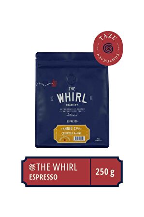 The Whirl Espresso Tanned 429°F Çekirdek Kahve 250 gr