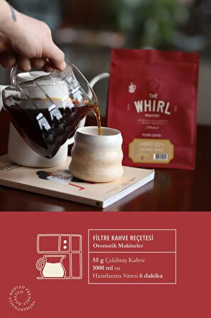 The Whirl Filtre Brunette 431°F Çekilmiş Kahve 250 gr