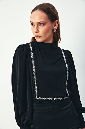 Sateen Kadın Bluz 1368-1007