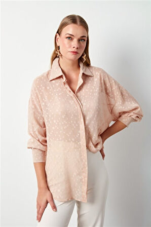 Desenli Uzun Gömlek