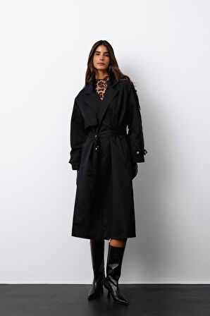 Sateen Kadın Trenç Kot 10529973422