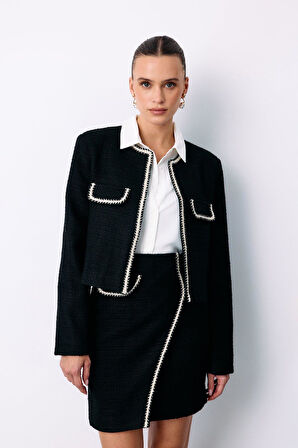 Sateen Kadın Ceket 1629-6549