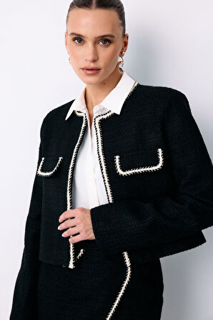 Sateen Kadın Ceket 1629-6549