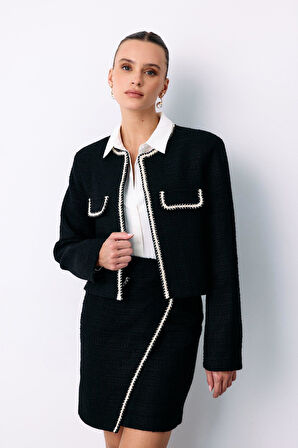 Sateen Kadın Ceket 1629-6549