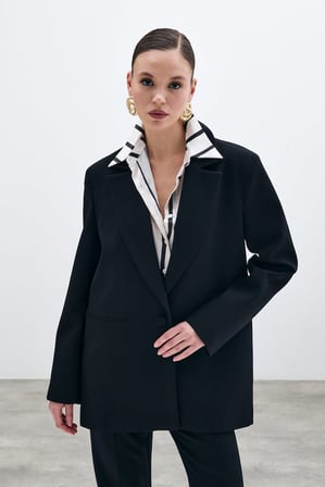 6562 SATEEN FLOTA CEPLİ CEKET