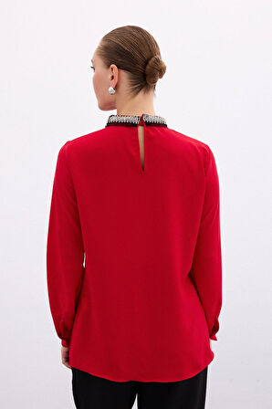Sateen Kadın Bluz 3040-1016