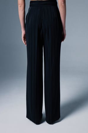 Sateen Kadın Anna Çizgili Pantolon 2108-5085