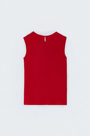 Sateen Kadın İnci Detaylı Bluz 2166-1288