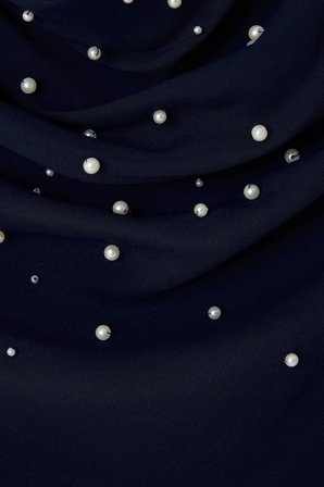 Sateen Kadın İnci Detaylı Bluz 2166-1288