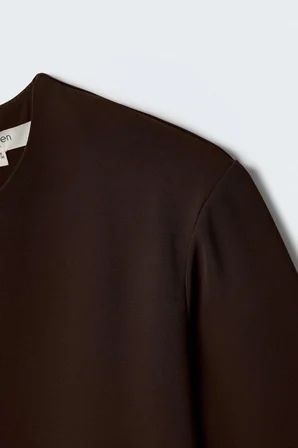 Sateen Kadın Kısa Kollu Bluz 2216-1284