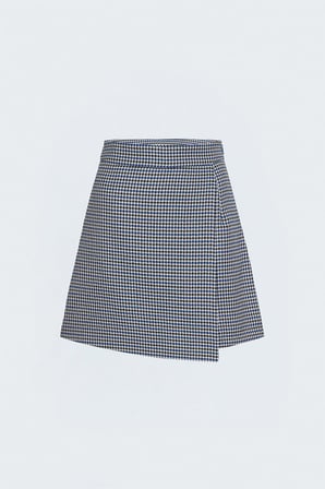 Sateen Kadın Kazayağı Şort Etek 2340-5563