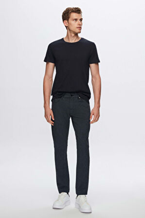 Ds Damat Regular Fit Lacivert %100 Pamuk T-Shirt