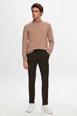 Ds Damat Slim Fit Haki Düz Jogger Pantolon