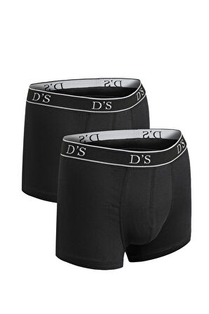 Ds Damat Siyah 2'Li Atlet Boxer Takim 2HCBNORTATBOX