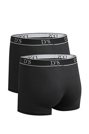 Ds Damat Siyah 2'Li Atlet Boxer Takim 2HCBNORTATBOX