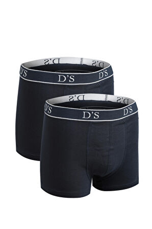 Ds Damat Lacivert 2'Li Atlet Boxer Takim 2HCBNORTATBOX